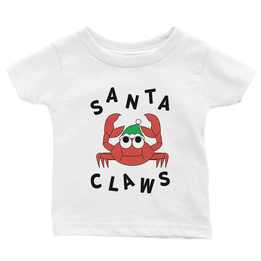 Santa Claws Crab Baby Gift Tee