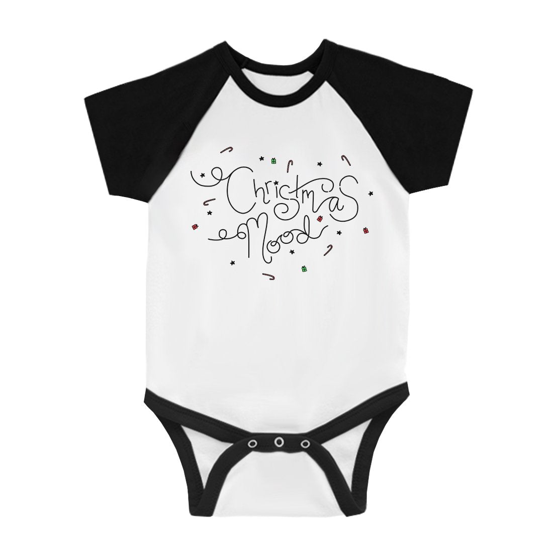 Christmas Mood Infant Baseball Shirt