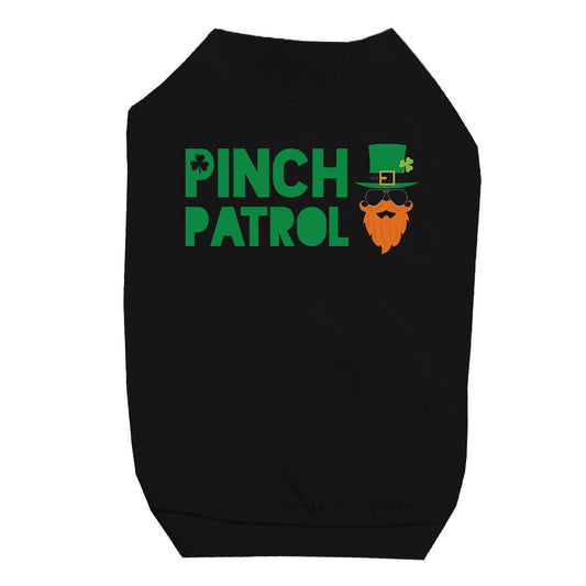 Pinch Patrol Leprechaun Pet Shirt for Small Dogs St Patrick's Day