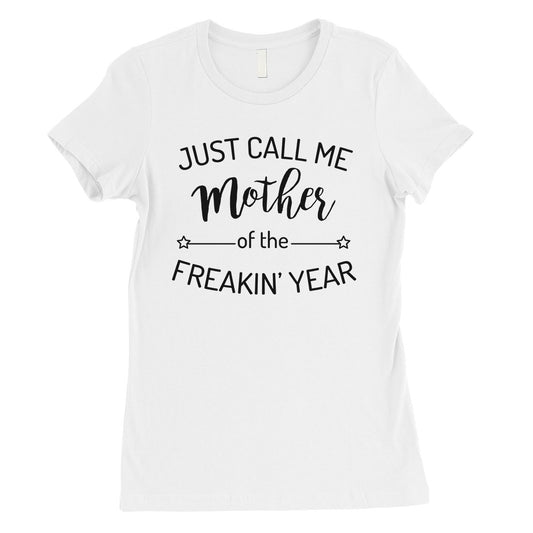 Mother Of The Year Womens Funny Shirt Best Mom Gift For Christmas