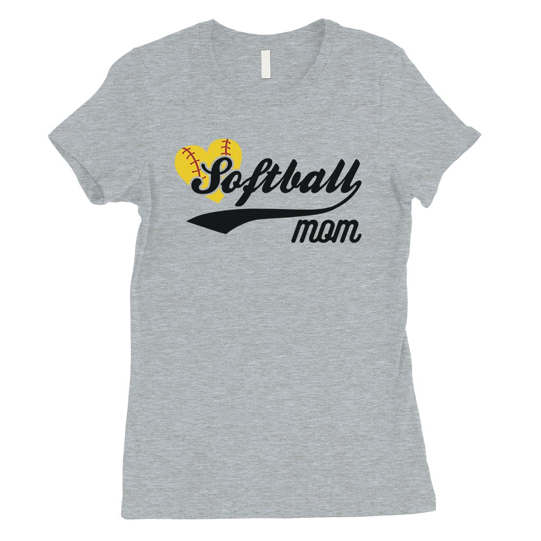 Softball Mom Womens Shirt Funny Softball Mother's Day Gift T-Shirt