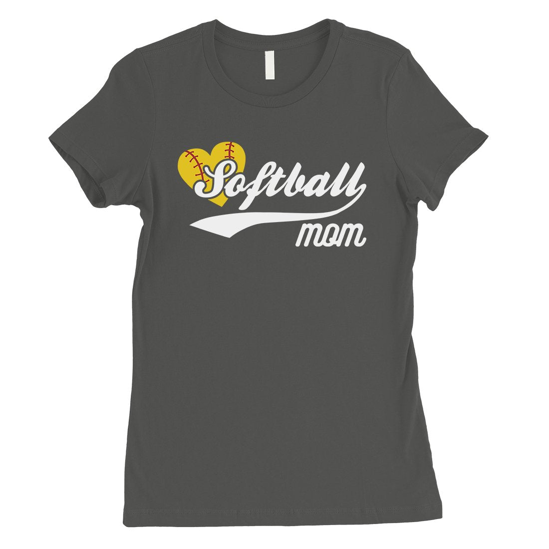 Softball Mom Womens Shirt Funny Softball Mother's Day Gift T-Shirt