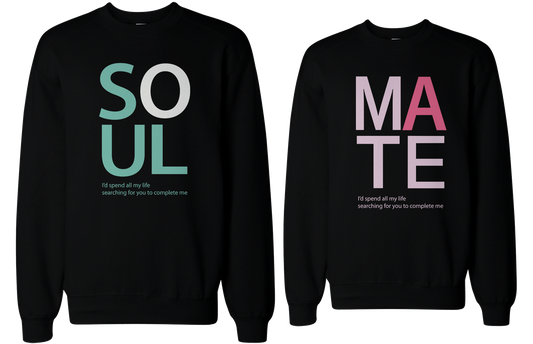 Soulmate Matching Couple Sweatshirts (Set)