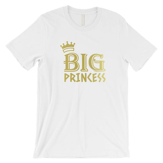 Big Little Princesss-GOLD Mens T-Shirt Creative Loving Cool Gifts