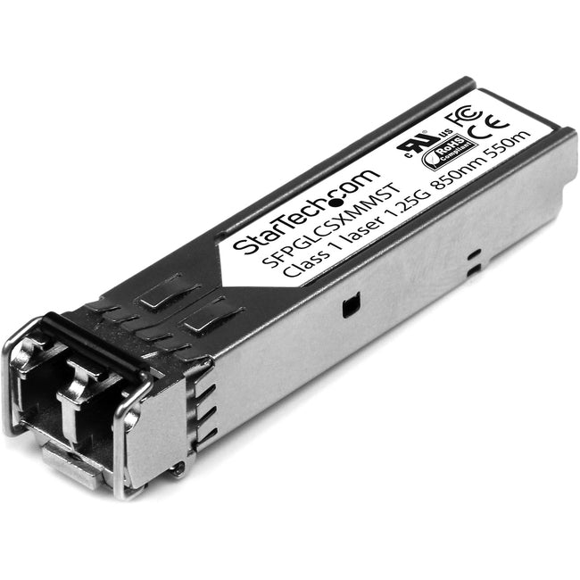StarTech.com Cisco GLC-SX-MM Compatible SFP Module - 1000BASE-SX Fiber Optical SFP Transceiver - Lifetime Warranty - 1 Gbps - Maximum Transfer Distance: 550 m (1804 ft)