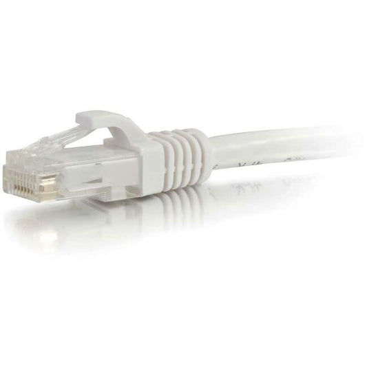 C2G-12ft Cat6 Snagless Unshielded (UTP) Network Patch Cable - White