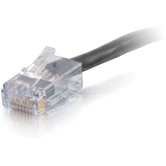 C2G 10ft Cat6 Non-Booted Network Patch Cable (Plenum-Rated) - Black