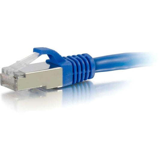 C2G-6ft Cat6 Snagless Shielded (STP) Network Patch Cable - Blue