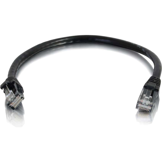 C2G 6in Cat6a Snagless Unshielded (UTP) Network Patch Ethernet Cable-Black