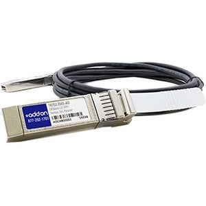 AddOn Molex 74752-2501 Compatible TAA Compliant 10GBase-CU SFP+ to SFP+ Direct Attach Cable (Passive Twinax, 5m)