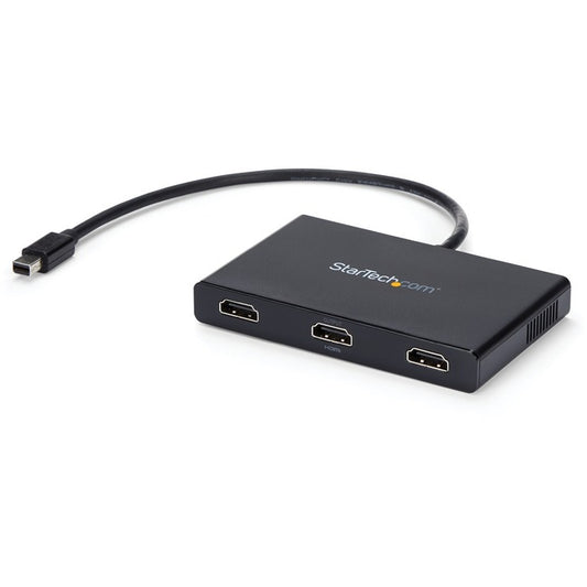 StarTech.com Mini DisplayPort to HDMI Multi Monitor Splitter - 3-Port MST Hub - mDP 1.2 to 3x HDMI MST Hub