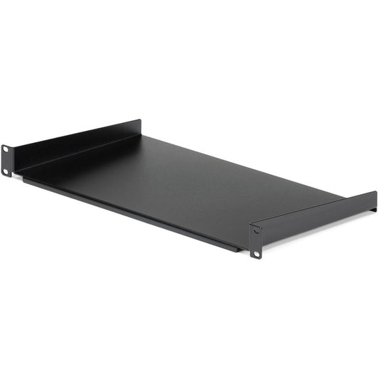 StarTech.com 1U Rack Shelf - 10in Deep - Rack Mount Shelf - Server Rack Shelf - Cantilever Shelf - Network Rack Shelf - 1U Shelf