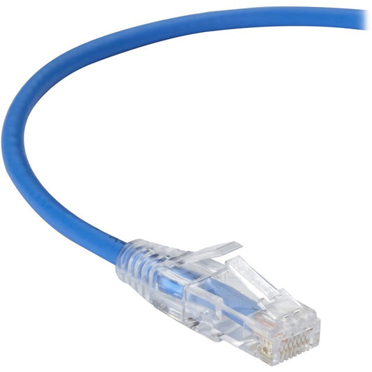 Black Box CAT6A UTP Slim-Net Patch Cable, 28AWG, 500-MHz, PVC